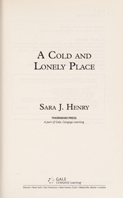 A Cold and Lonely Place cover