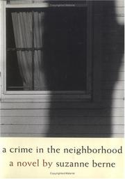 A Crime in the Neighborhood cover