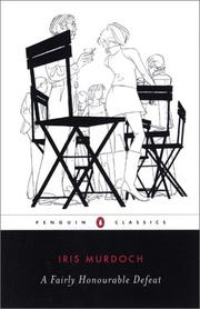 A Fairly Honourable Defeat cover