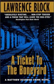 A Ticket to the Boneyard cover