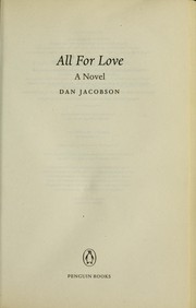 All for Love cover