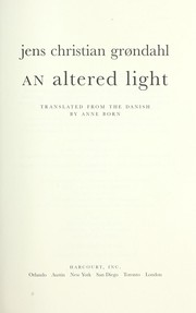 An Altered Light cover
