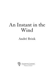 An Instant in the Wind cover