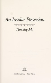 An Insular Possession cover