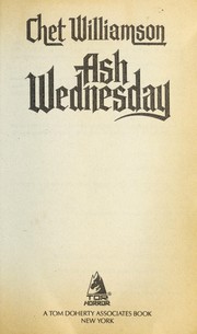 Ash Wednesday cover