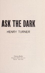 Ask the Dark cover
