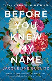 Before You Knew My Name cover
