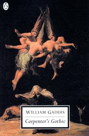 Carpenter's Gothic cover