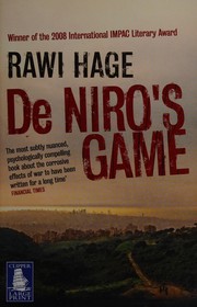De Niro's Game ‡ cover