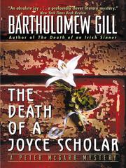 Death of a Joyce Scholar cover