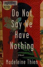 Do Not Say We Have Nothing cover