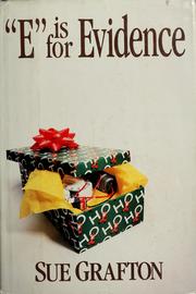E Is for Evidence cover