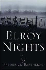 Elroy Nights cover