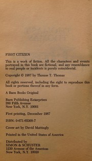 First Citizen cover