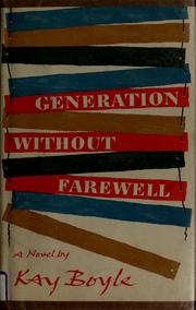 Generation Without Farewell cover