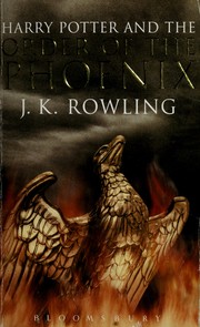 Harry Potter and the Order of the Phoenix cover