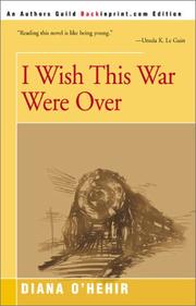 I Wish This War Were Over cover