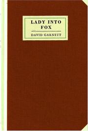 Lady into Fox cover