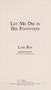 Let Me Die in His Footsteps cover