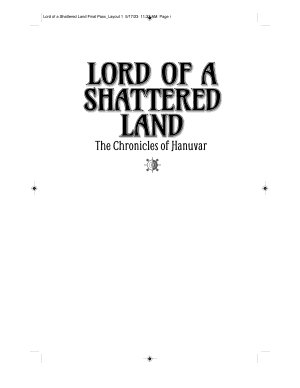 Lord of a Shattered Land cover