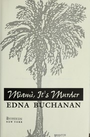 Miami, It's Murder cover