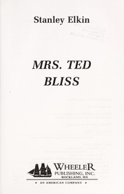 Mrs. Ted Bliss cover