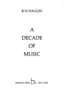 A Decade of Music cover