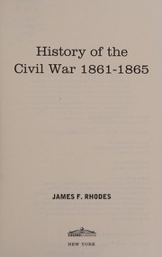 A History of the Civil War, 1861–1865 cover