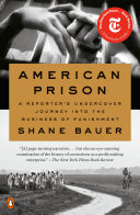 American Prison: A Reporter's Undercover Journey into the Business of Punishment cover