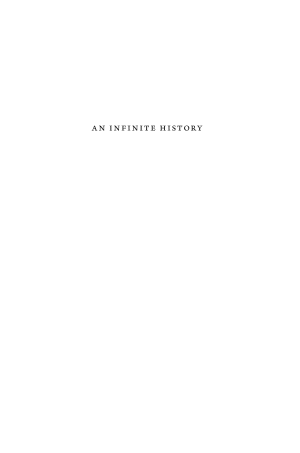 An Infinite History: The Story of a Family in France over Three Centuries cover