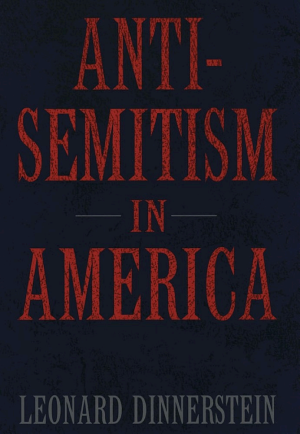 Anti-Semitism in America cover