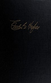 Charles Evans Hughes cover