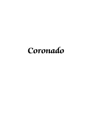 Coronado cover