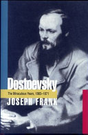 Dostoevsky: The Years of Ordeal, 1850–1859 cover