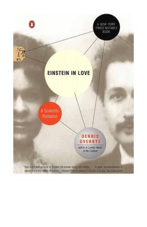 Einstein in Love: A Scientific Romance cover