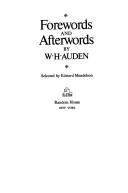 Forewords and Afterwords cover