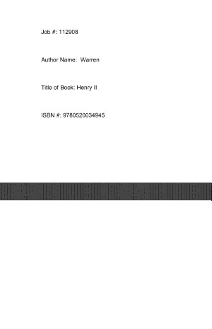 Henry II cover