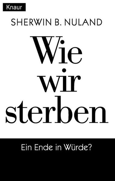 Wie wir sterben cover