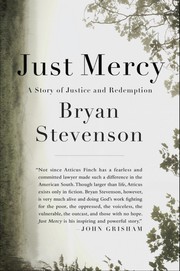 Just Mercy: A Story of Justice and Redemption cover