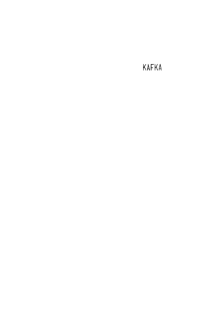 Kafka: The Early Years cover