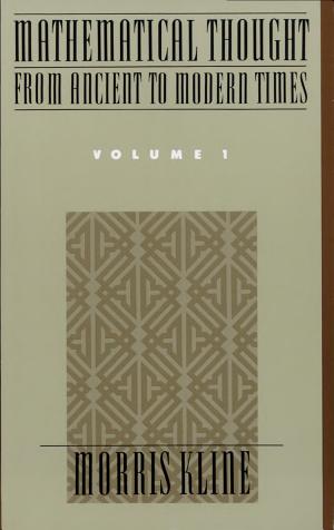 Mathematical Thought from Ancient to Modern Times cover