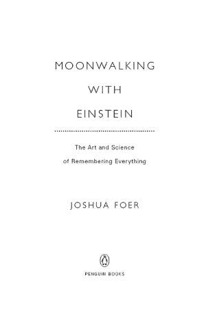 Moonwalking with Einstein cover