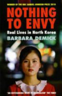Nothing to Envy: Ordinary Lives in North Korea cover