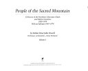 People of the Sacred Mountain: A History of the Northern Cheyenne Chiefs and Warrior Societies, 1830–1879 cover