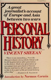 Personal History cover