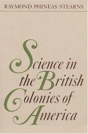 Science in the British Colonies of America cover
