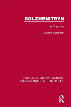 Solzhenitsyn: A Biography cover