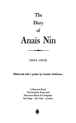 The Diary of Anaïs Nin: Volume VI 1955–1966 cover