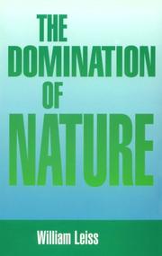 The Domination of Nature cover