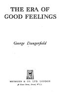 The Era of Good Feelings cover